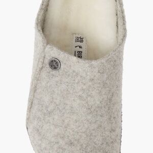 Birkenstock Wool Clog - Light Heather Gray